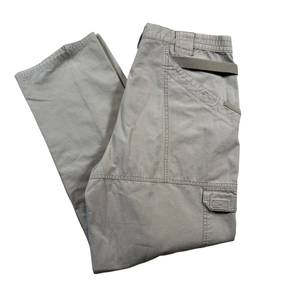 5.11 Tactical Series Men's Cargo Pants Khaki Cotton Size 36x30